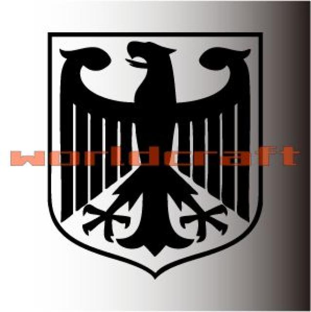 ◆ドイツ国章カッティングステッカーLL 色選択☆国旗 即買! < 自動車/バイク ◆ドイツ国章カッティングステッカーLL 色選択☆国旗 即買! < 自動車/バイク