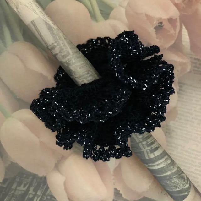 ハンドメイド♪レース編みシュシュ < 女性ファッション  ハンドメイド♪レース編みシュシュ < 女性ファッションの