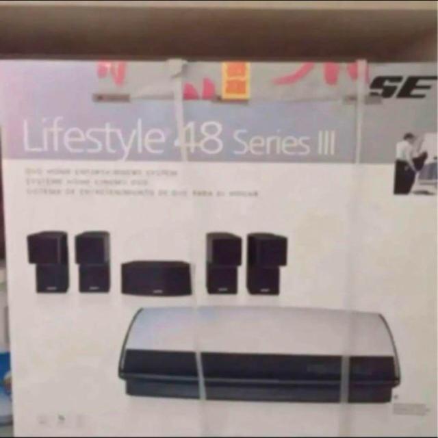 未開封 BOSE ライフスタイル48シリーズ3 スピーカー < 家電/AV  未開封 BOSE ライフスタイル48シリーズ3 スピーカー < 家電/AVの