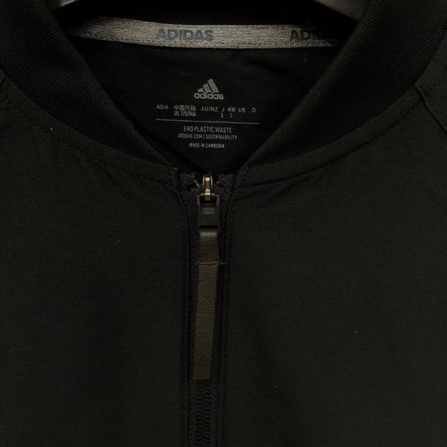 即決 adidas ストレッチツイル 長袖フルジップジャケット < レジャー/スポーツ  即決 adidas ストレッチツイル 長袖フルジップジャケット < レジャー/スポーツの