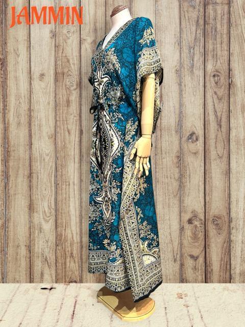 アジアンペーズリー柄ロングワンピ ヒッピー エスニック 個性派 アジアン < 女性ファッション アジアンペーズリー柄ロングワンピ ヒッピー エスニック 個性派 アジアン < 女性ファッションの