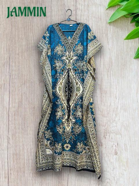 アジアンペーズリー柄ロングワンピ ヒッピー エスニック 個性派 アジアン < 女性ファッション アジアンペーズリー柄ロングワンピ ヒッピー エスニック 個性派 アジアン < 女性ファッションの