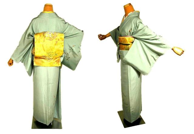 付下げ 中古 送料無料 最高級 新品同様 暈し染め 総シシュウ 花柄 身丈165cm 裄丈68cm 正絹 フォーマル Y3648 < 女性ファッション  付下げ 中古 送料無料 最高級 新品同様 暈し染め 総シシュウ 花柄 身丈165cm 裄丈68cm 正絹 フォーマル Y3648 < 女性ファッションの