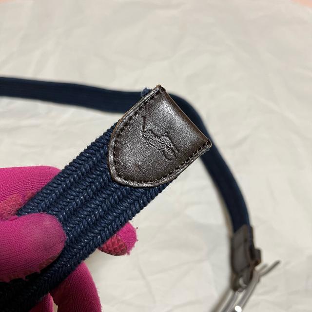 【POLO RALPH LAUREN】 メッシュ / カジュアルベルト ネイビー < ブランド 【POLO RALPH LAUREN】 メッシュ / カジュアルベルト ネイビー < ブランドの