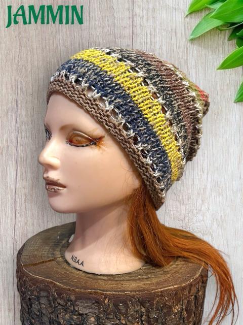 ヘンプコットンニット帽 ヒッピー アジアン ニット帽 エスニック 個性派 < 女性ファッション ヘンプコットンニット帽 ヒッピー アジアン ニット帽 エスニック 個性派 < 女性ファッションの