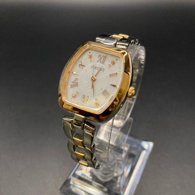 即決 SEIKO セイコー ソーラー腕時計 1B21-0AH0 < ブランド 即決 SEIKO セイコー ソーラー腕時計 1B21-0AH0 < ブランドの