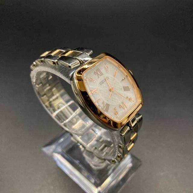 即決 SEIKO セイコー ソーラー腕時計 1B21-0AH0 < ブランド 即決 SEIKO セイコー ソーラー腕時計 1B21-0AH0 < ブランドの