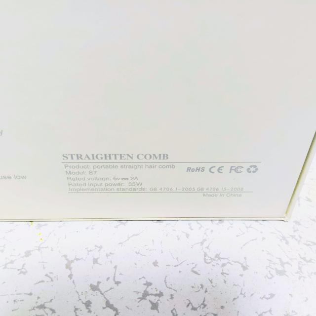 STRAIGHTEN COMBO�@�X�g���[�g�u���V�J�[���@�}�C�i�X�C�I��������@�C�O�Ή�OK �� �Ɠd/AV�� 