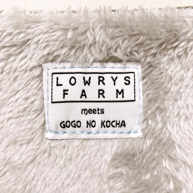 【NEW/非売品】ふわもこフラットポーチ/LOWRYS FARM/グレー < 女性ファッション  【NEW/非売品】ふわもこフラットポーチ/LOWRYS FARM/グレー < 女性ファッションの