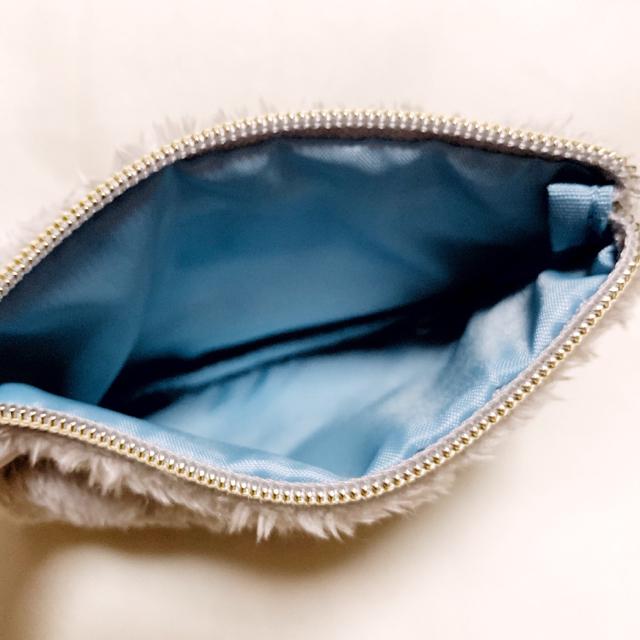 【NEW/非売品】ふわもこフラットポーチ/LOWRYS FARM/グレー < 女性ファッション  【NEW/非売品】ふわもこフラットポーチ/LOWRYS FARM/グレー < 女性ファッションの