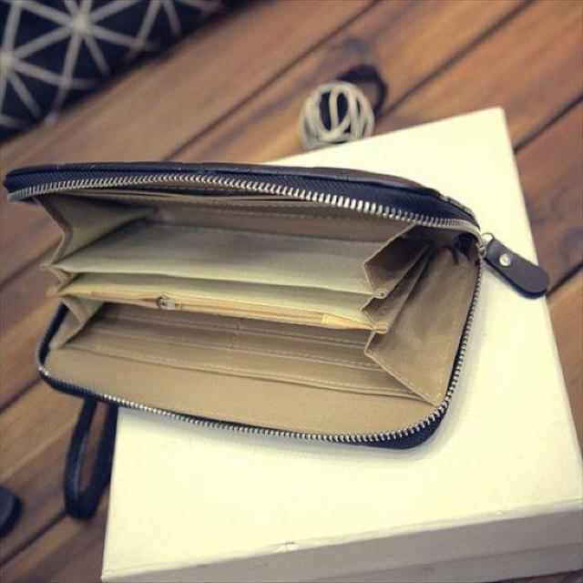 レディース 長財布 クロコ風 ブラック < 女性ファッション  レディース 長財布 クロコ風 ブラック < 女性ファッションの