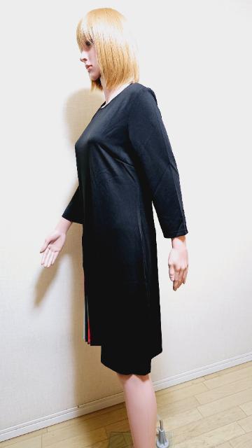 未使用品☆特大3XL☆光沢つるAとろみ素材カラースリットのワンピW154☆3点で即落 < 女性ファッション  未使用品☆特大3XL☆光沢つるAとろみ素材カラースリットのワンピW154☆3点で即落 < 女性ファッションの