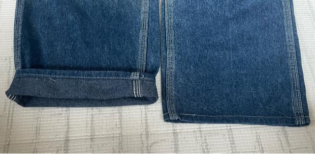 90fs`Vintage USA KHAKI JUNGLE (J[LWO) DENIM WORK yC^[pcMTCY