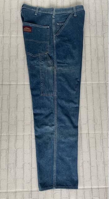 90fs`Vintage USA KHAKI JUNGLE (J[LWO) DENIM WORK yC^[pcMTCY
