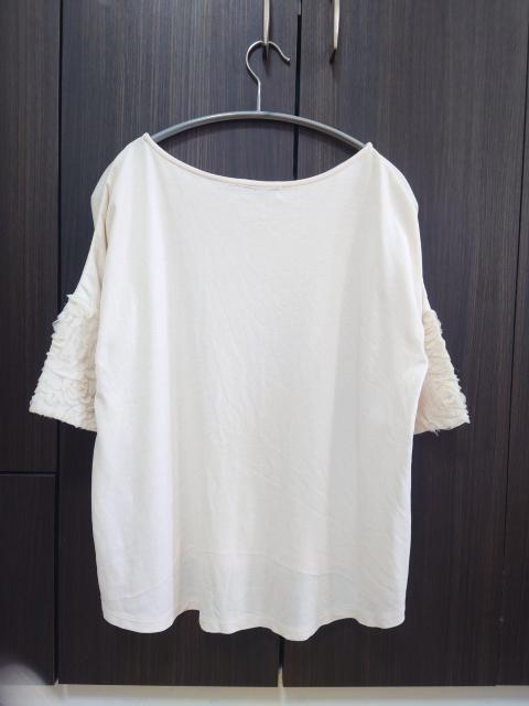 1枚でお洒落☆グリーンレーベルリラクシングの袖フリルトップス < ブランド  1枚でお洒落☆グリーンレーベルリラクシングの袖フリルトップス < ブランドの