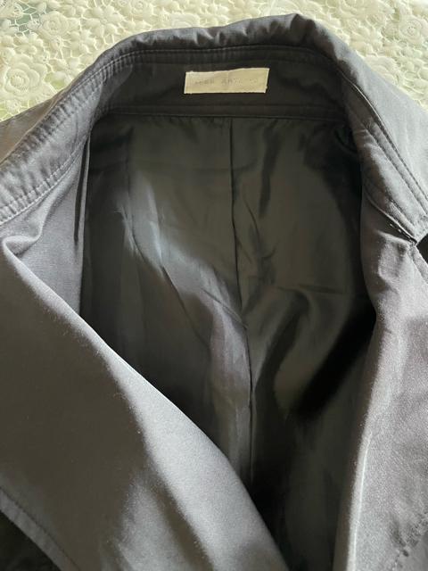 黒色ダブルブレスト トレンチコート スプリングコート Mサイズ 美品 < 女性ファッション 黒色ダブルブレスト トレンチコート スプリングコート Mサイズ 美品 < 女性ファッションの