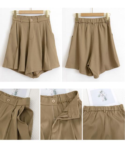 送料無料 新品 レディーススーツ風ショートパンツスリット < 女性ファッション  送料無料 新品 レディーススーツ風ショートパンツスリット < 女性ファッションの