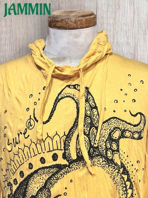 オクトパスロンT エスニック アジアン タコ 蛸 ヒッピー サイケ 個性派 < 男性ファッション オクトパスロンT エスニック アジアン タコ 蛸 ヒッピー サイケ 個性派 < 男性ファッションの