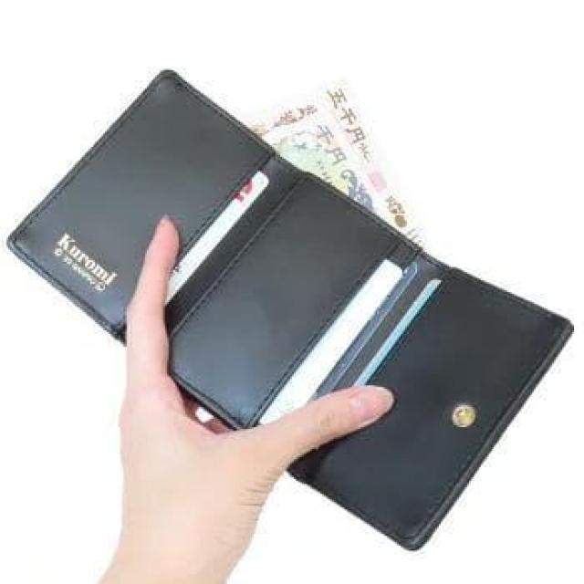 クロミ 財布 ダイカット 口金財布 がま口 三つ折り ウォレット サンリオ < 女性ファッション クロミ 財布 ダイカット 口金財布 がま口 三つ折り ウォレット サンリオ < 女性ファッションの