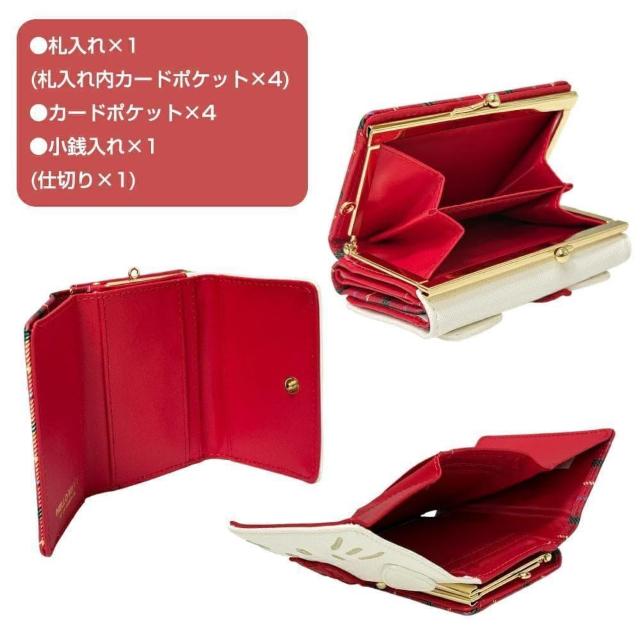 クロミ 財布 ダイカット 口金財布 がま口 三つ折り ウォレット サンリオ < 女性ファッション クロミ 財布 ダイカット 口金財布 がま口 三つ折り ウォレット サンリオ < 女性ファッションの