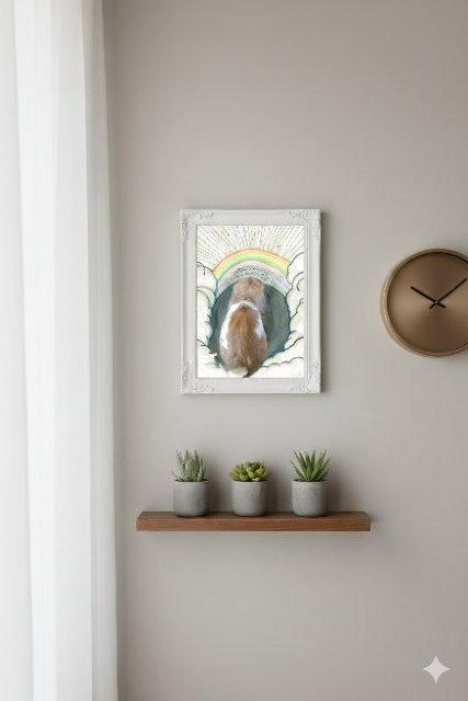 �y���̉˂����z����̂��������Âԃ|�X�g�J�[�h ���p�E�q�[�����O�A�[�g�E�������A��  �� �z�r�[�� 