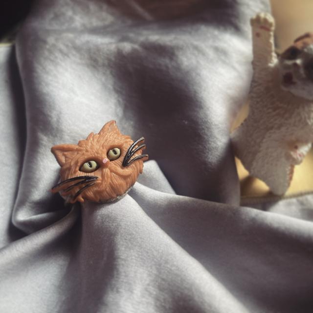 HM��Fancy�􂨂��܂� ���F �l�R �˂� �{�^�� �����O �w��  �� �����A�N�Z�T���[/���v�� 