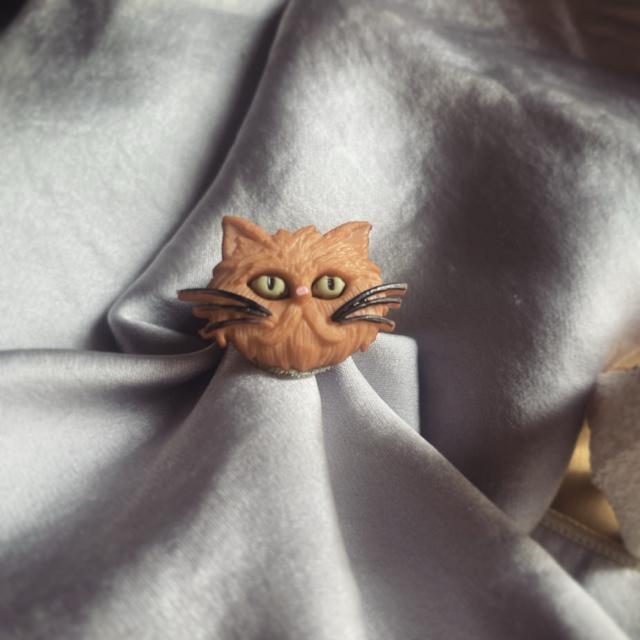 HM��Fancy�􂨂��܂� ���F �l�R �˂� �{�^�� �����O �w�� �� �����A�N�Z�T���[/���v�� 