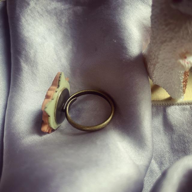 HM��Fancy�􂨂��܂� ���F �l�R �˂� �{�^�� �����O �w�� �� �����A�N�Z�T���[/���v�� 