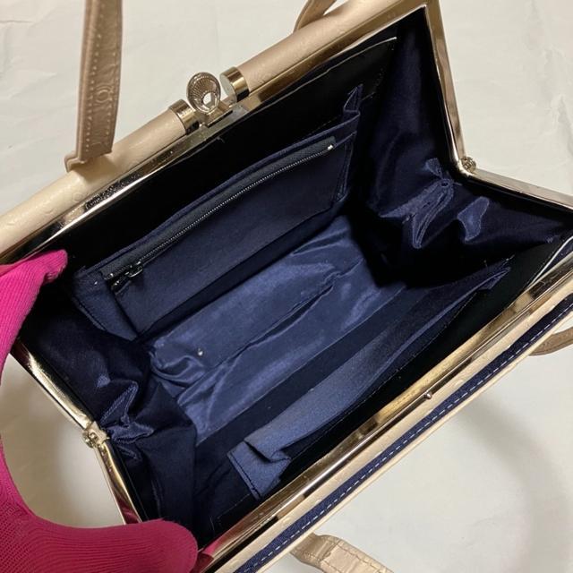 【アンティーク】 【ノーブランド扱い】 オーストリッチ / がま口 ハンドバッグ < 女性ファッション 【アンティーク】 【ノーブランド扱い】 オーストリッチ / がま口 ハンドバッグ < 女性ファッションの