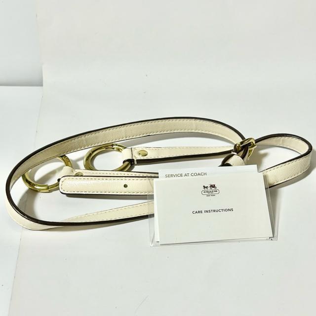 coach �R�[�` 2way �V�����_�[�o�b�O �g�[�g�o�b�O F19816 PVC ���U�[ �V�O�l�`���[ �x�[�W�� �� �u�����h�� 