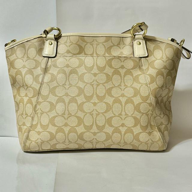 coach �R�[�` 2way �V�����_�[�o�b�O �g�[�g�o�b�O F19816 PVC ���U�[ �V�O�l�`���[ �x�[�W�� �� �u�����h�� 