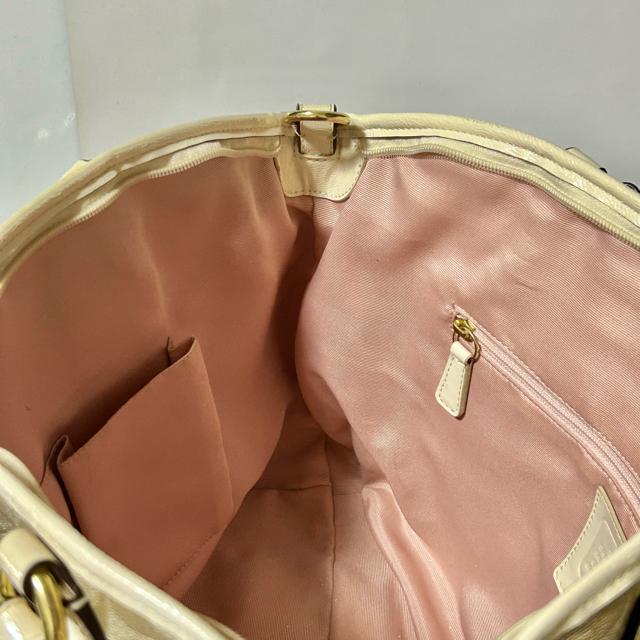 coach �R�[�` 2way �V�����_�[�o�b�O �g�[�g�o�b�O F19816 PVC ���U�[ �V�O�l�`���[ �x�[�W�� �� �u�����h�� 