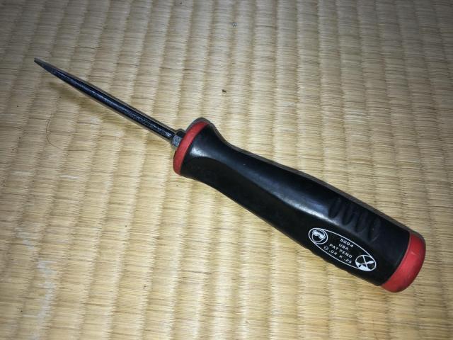 良好!スナップオン Snap-On マイナスドライバー .04×.25 < ペット/手芸/園芸  良好!スナップオン Snap-On マイナスドライバー .04×.25 < ペット/手芸/園芸の