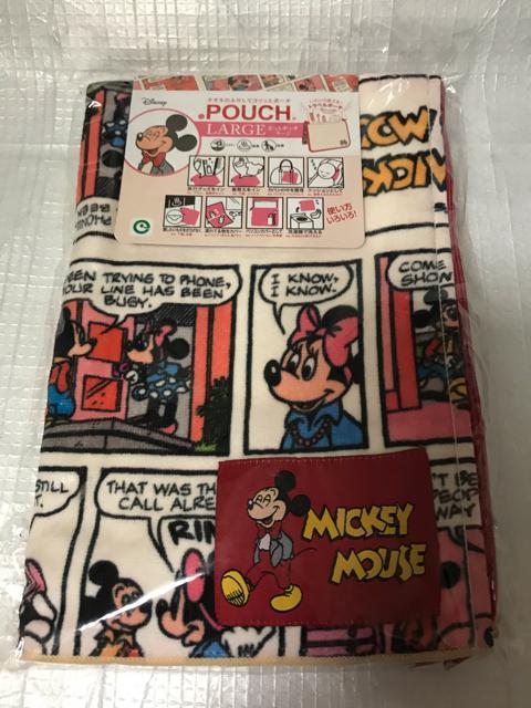 新品 タオルのふりしてコソッとポーチ ラージ ディズニー < インテリア/ライフ  新品 タオルのふりしてコソッとポーチ ラージ ディズニー < インテリア/ライフの