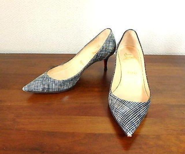 ◆Christian Louboutin クリスチャンルブタン 34 1/2 約21.5cm ハイヒール パンプス  中古品 < 女性ファッション  ◆Christian Louboutin クリスチャンルブタン 34 1/2 約21.5cm ハイヒール パンプス  中古品  < 女性ファッションの