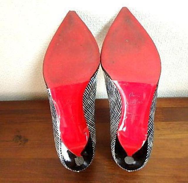 ◆Christian Louboutin クリスチャンルブタン 34 1/2 約21.5cm ハイヒール パンプス  中古品 < 女性ファッション  ◆Christian Louboutin クリスチャンルブタン 34 1/2 約21.5cm ハイヒール パンプス  中古品 < 女性ファッションの