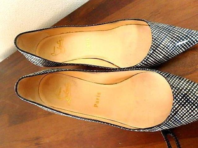 ◆Christian Louboutin クリスチャンルブタン 34 1/2 約21.5cm ハイヒール パンプス  中古品 < 女性ファッション  ◆Christian Louboutin クリスチャンルブタン 34 1/2 約21.5cm ハイヒール パンプス  中古品 < 女性ファッションの