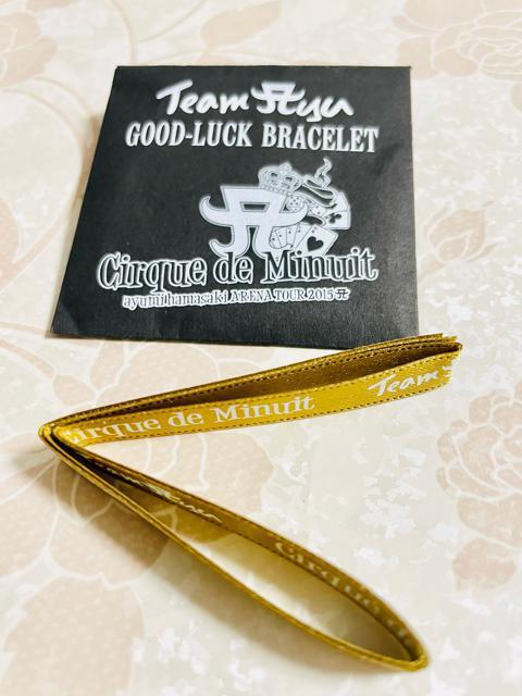 浜崎あゆみGOOD-LUCK BRACELET アリーナツアー2015 新品 < タレントグッズ  浜崎あゆみGOOD-LUCK BRACELET アリーナツアー2015 新品 < タレントグッズの