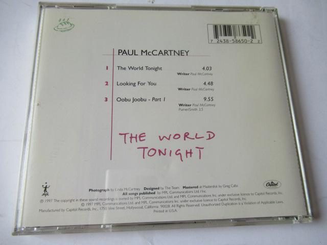 ポール・マッカートニー CD 「The World Tonight」 輸入盤 < CD/DVD/ビデオ  ポール・マッカートニー CD 「The World Tonight」 輸入盤 < CD/DVD/ビデオの