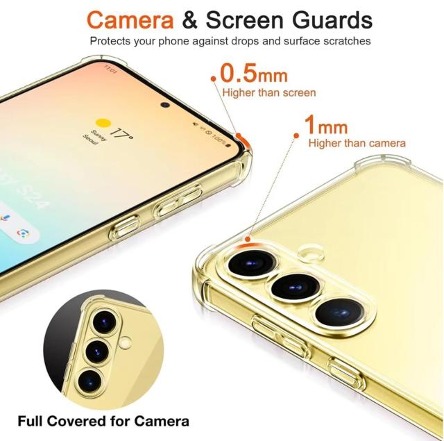 Galaxy S25 クリア TPU ショック軽減 ケース カバー SC-51F SCG31 ギャラクシー ストラップホール < 家電/AV  Galaxy S25 クリア TPU ショック軽減 ケース カバー SC-51F SCG31 ギャラクシー ストラップホール < 家電/AVの