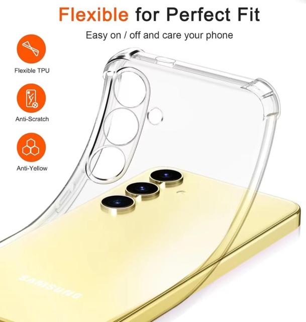 Galaxy S25 クリア TPU ショック軽減 ケース カバー SC-51F SCG31 ギャラクシー ストラップホール < 家電/AV  Galaxy S25 クリア TPU ショック軽減 ケース カバー SC-51F SCG31 ギャラクシー ストラップホール < 家電/AVの