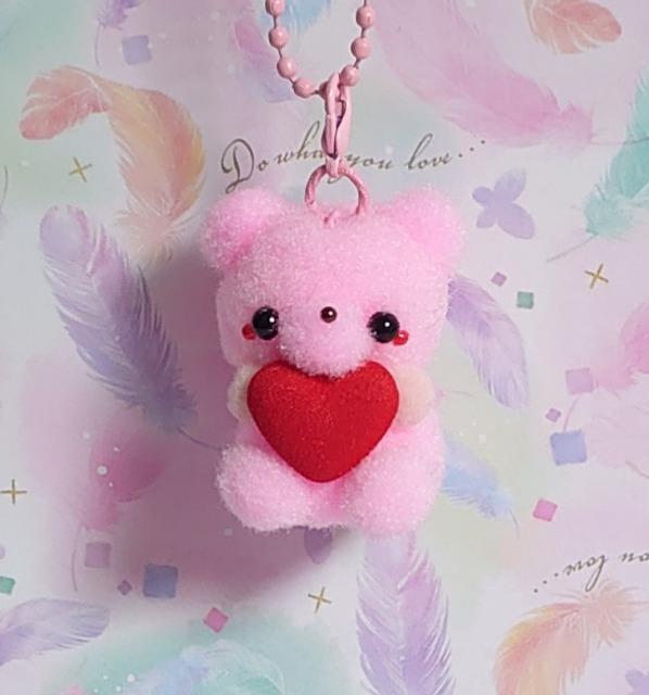 ハンドメイド♪ポンポンマスコット『ハート持ちくま天使』赤ハート@ < ペット/手芸/園芸 ハンドメイド♪ポンポンマスコット『ハート持ちくま天使』赤ハート@ < ペット/手芸/園芸の