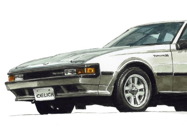 NC-984セリカXX限定版画サイン額装作家平右ヱ門 < 自動車/バイク NC-984セリカXX限定版画サイン額装作家平右ヱ門 < 自動車/バイク