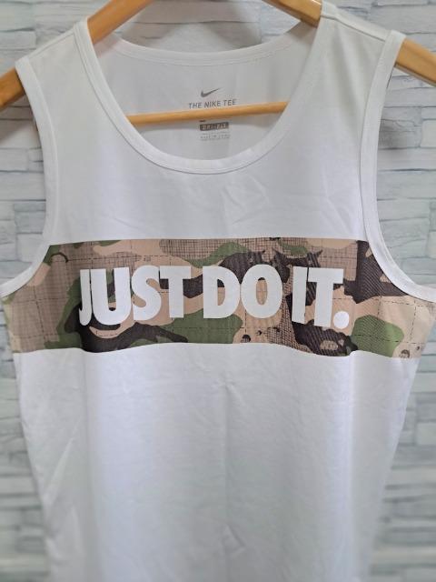 ☆NIKE ナイキ カモフラージュ柄 プリント ロゴ タンクトップ /メンズ/M☆ホワイト新作モデル < ブランド ☆NIKE ナイキ カモフラージュ柄 プリント ロゴ タンクトップ /メンズ/M☆ホワイト新作モデル < ブランドの