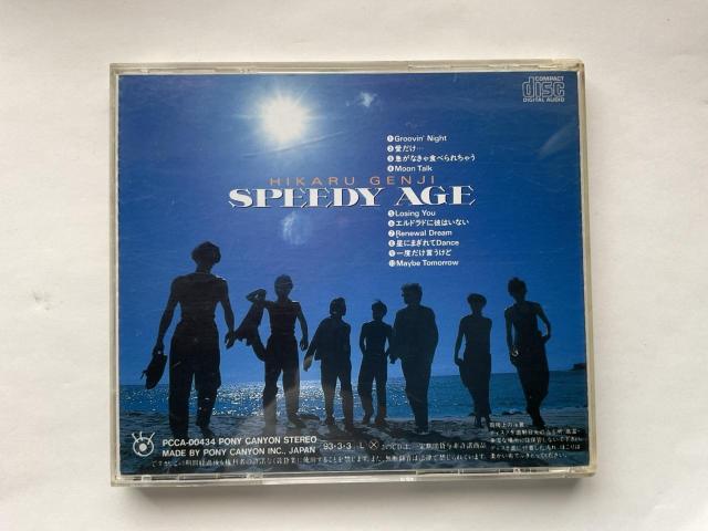 光GENJI SPEEDY AGE CDアルバム ポニーキャニオン 1993年発売 名曲多数収録 < タレントグッズ 光GENJI SPEEDY AGE CDアルバム ポニーキャニオン 1993年発売 名曲多数収録 < タレントグッズの