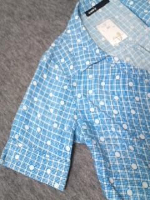 アズノウアズAsKnowAs〓青レトロ柄シャツワンピース〓新品〓 < ブランド アズノウアズAsKnowAs〓青レトロ柄シャツワンピース〓新品〓 < ブランドの