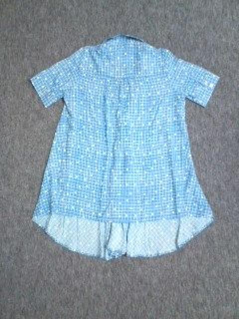 アズノウアズAsKnowAs〓青レトロ柄シャツワンピース〓新品〓 < ブランド アズノウアズAsKnowAs〓青レトロ柄シャツワンピース〓新品〓 < ブランドの