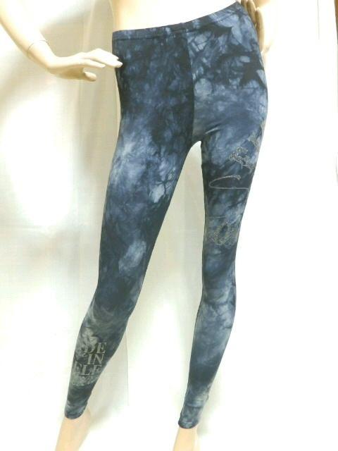 【GHOST OF HARLEM/ゴーストオブハーレム】《New》ラメプリント★ムラ染め*レギンス < ブランド 【GHOST OF HARLEM/ゴーストオブハーレム】《New》ラメプリント★ムラ染め*レギンス < ブランドの