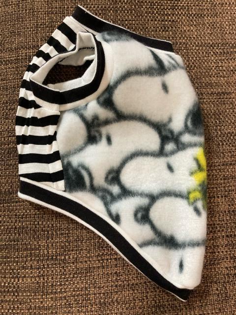 S★スヌーピー シャツ フリース 増殖 ボーダー 犬服★ < ペット/手芸/園芸  S★スヌーピー シャツ フリース 増殖 ボーダー 犬服★ < ペット/手芸/園芸の