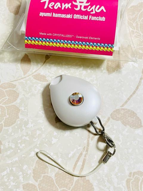 浜崎あゆみファンクラブ限定版 デコネックストラップ 新品、未使用 < タレントグッズ  浜崎あゆみファンクラブ限定版 デコネックストラップ 新品、未使用 < タレントグッズの